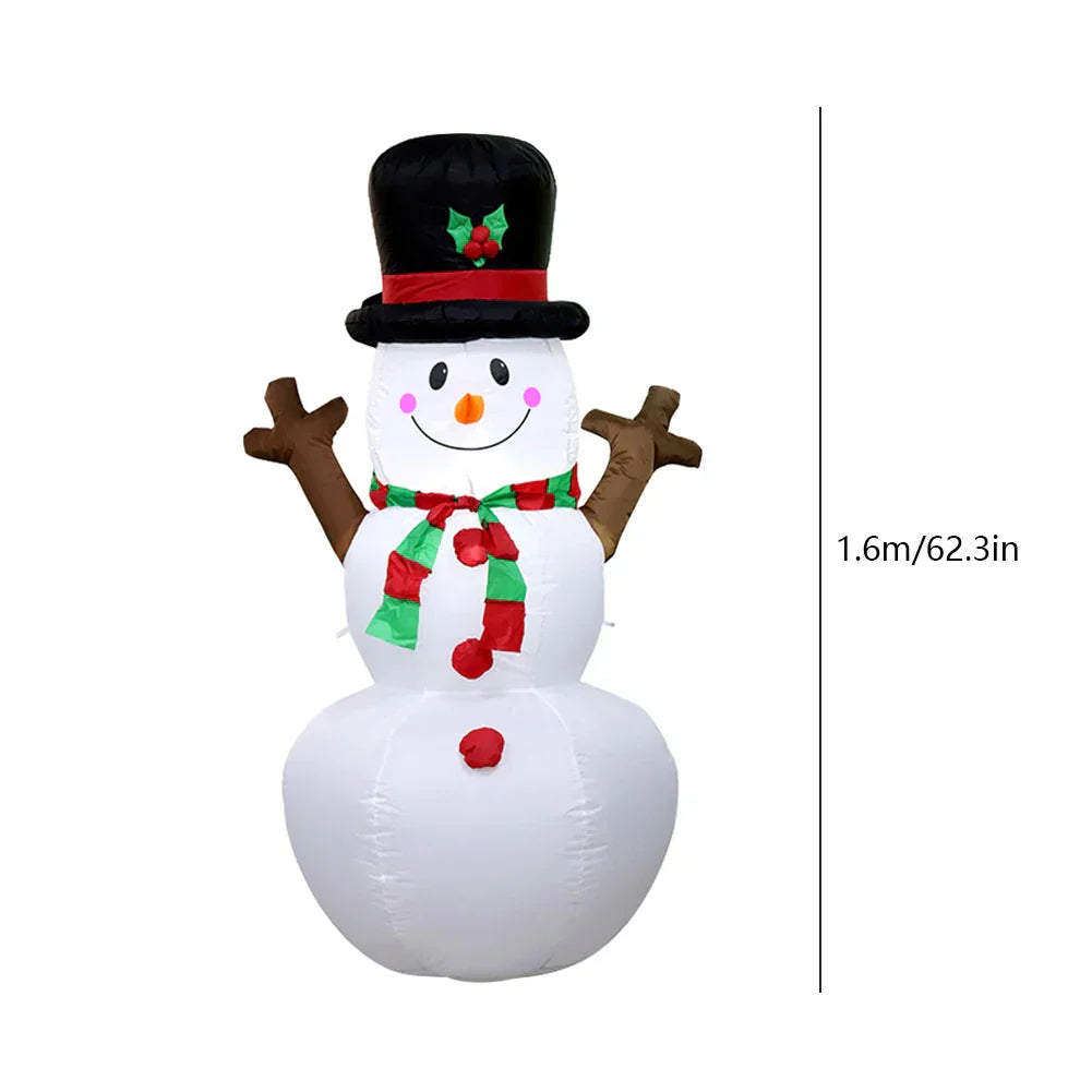 Bonhomme de neige lumineux | Ornement de jardin