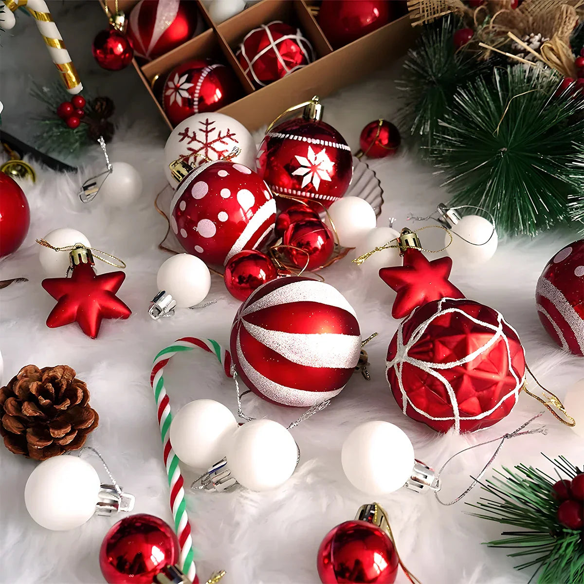 Boules de Décoration de Sapin de Noël TwinkleTree