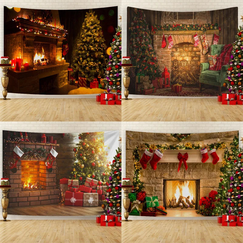 FestiveScape | Tapisserie de Noël Grande