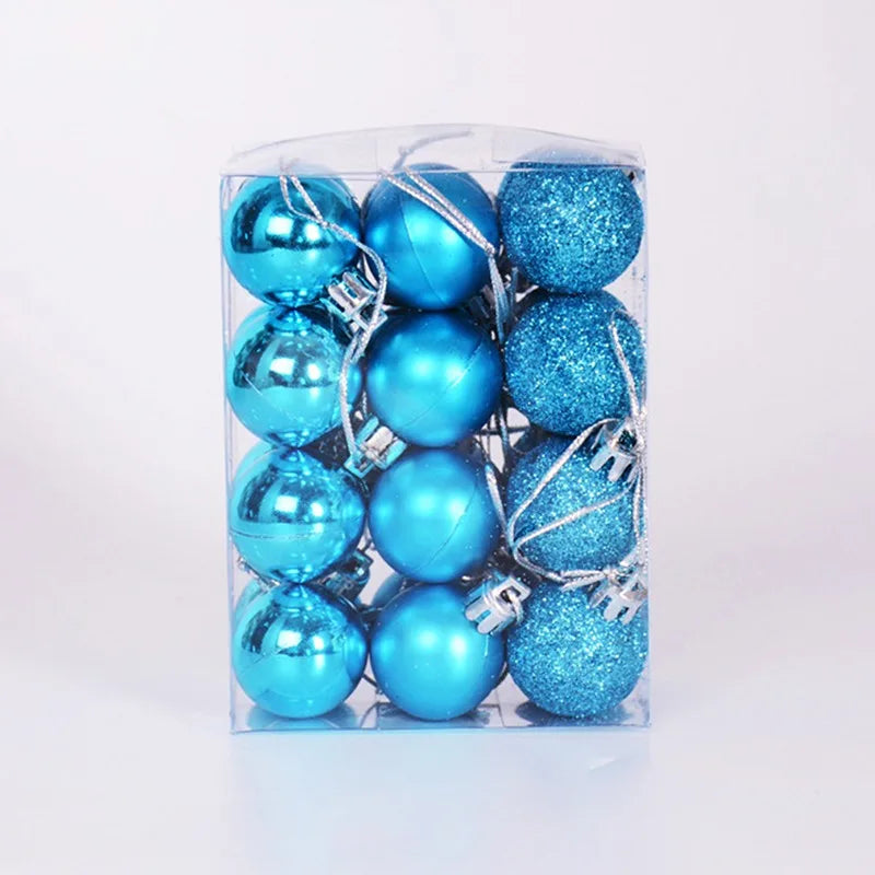 Boules Étincelantes | Ornements de Sapin de Noël à Suspendre