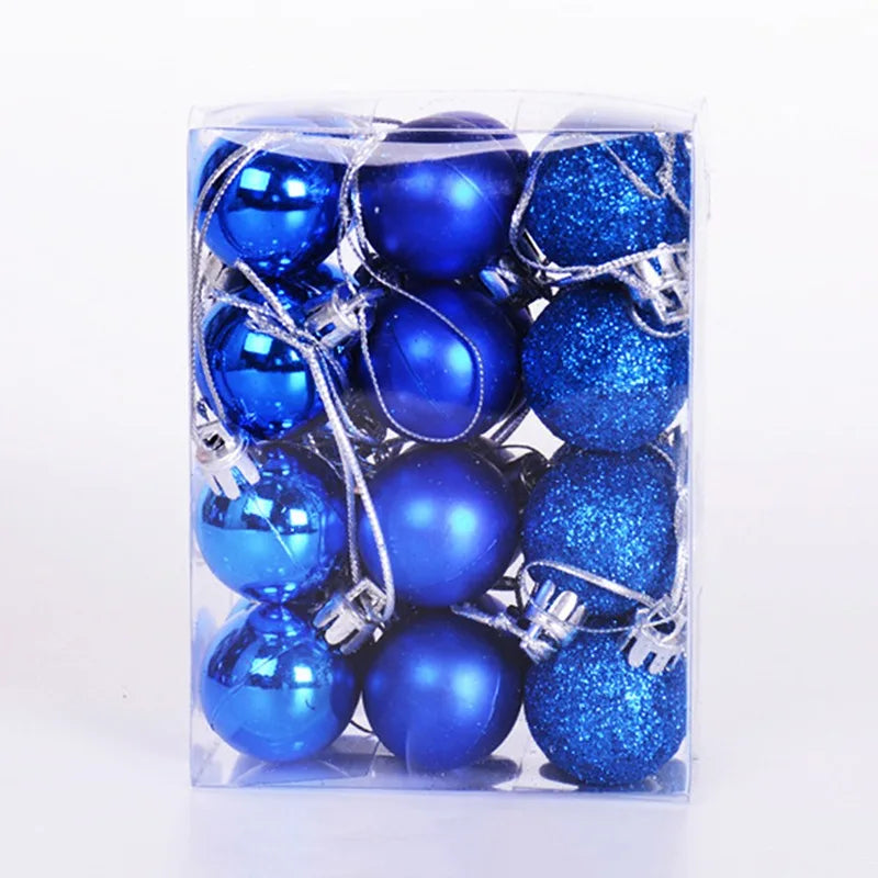 Boules Étincelantes | Ornements de Sapin de Noël à Suspendre