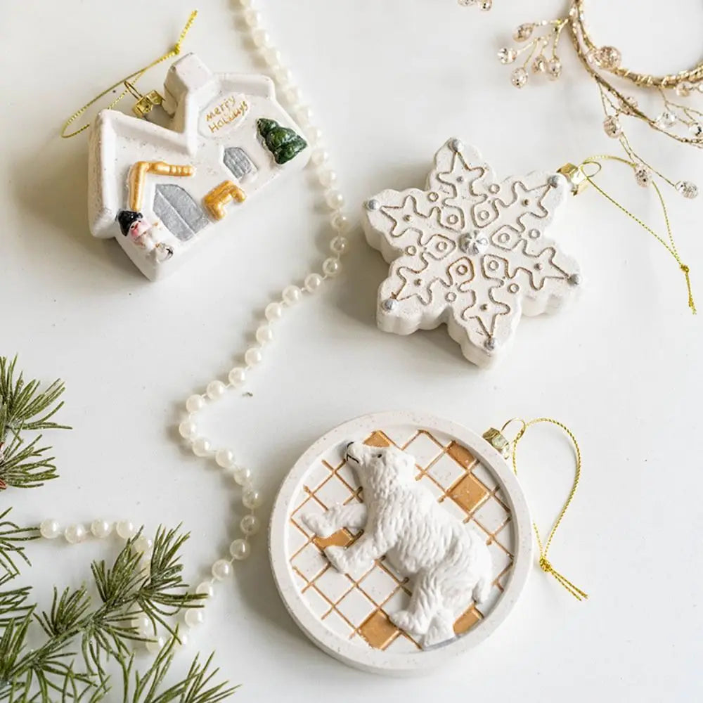 Havre du Bonhomme de Neige - Pendentif Maison de Bonhomme de Neige