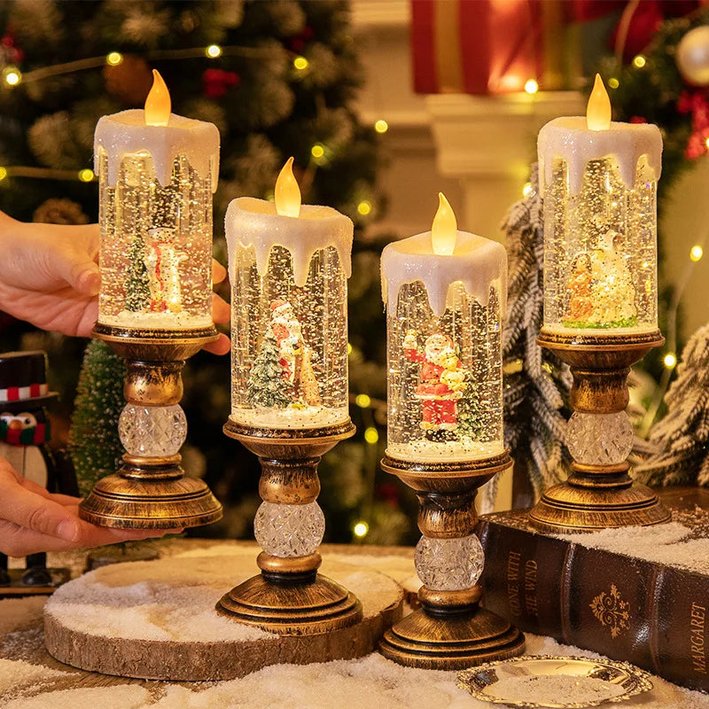 FlameFabulous - Lamps à bougie électroniques de Noël