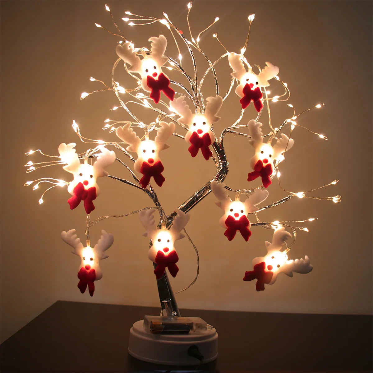 Guirlande lumineuse de Noël SnowmanGlow