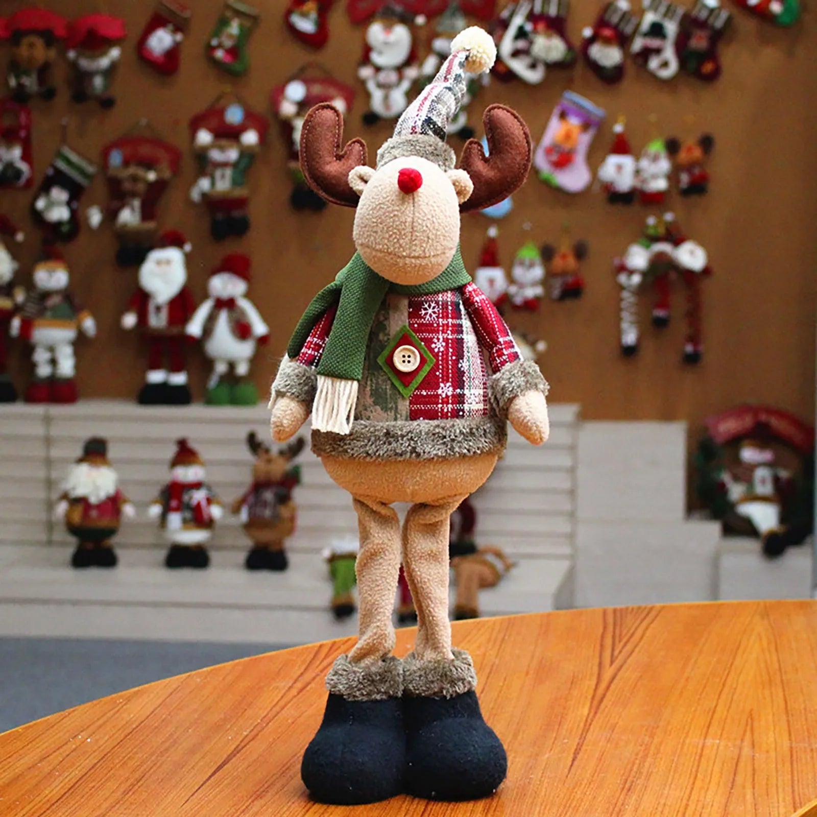 Figurines de Noël en peluche PartyLight pour bébés