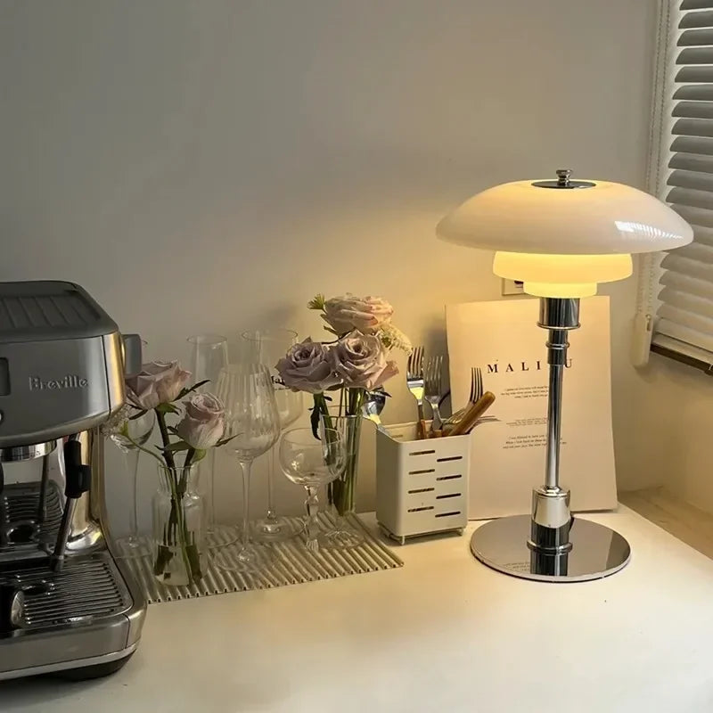 LumiArt - Lampe en Verre LED Moderne et Créative