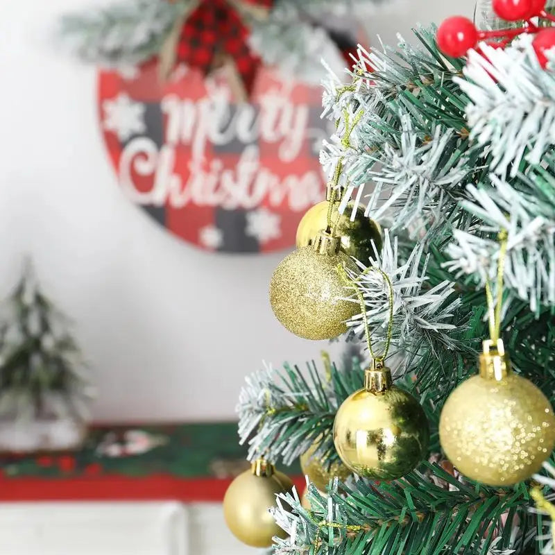Boules Étincelantes | Ornements de Sapin de Noël à Suspendre