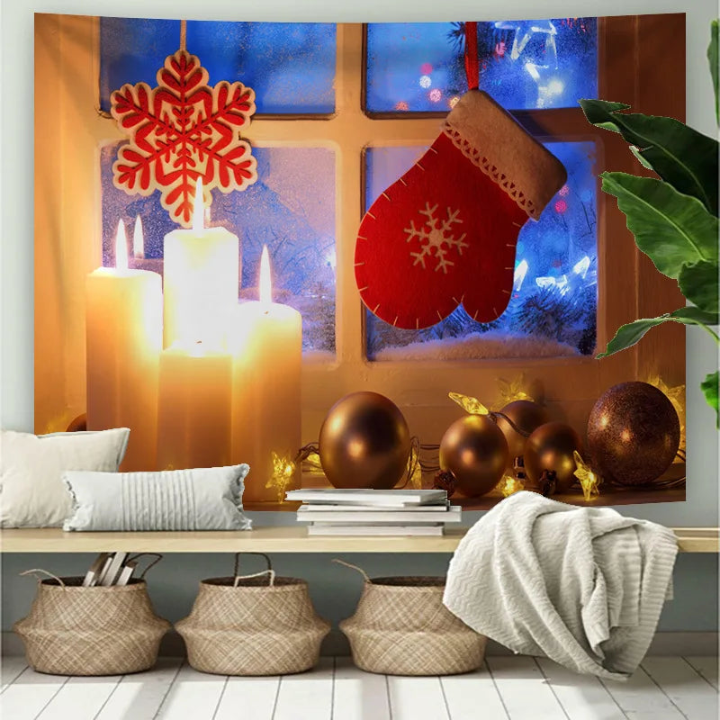 FestiveScape | Tapisserie de Noël Grande