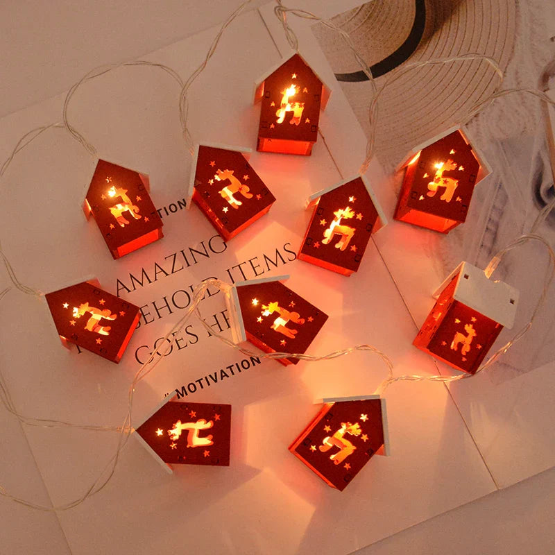 MerryHaven | Décoration de Maison Suspendue LED de Noël