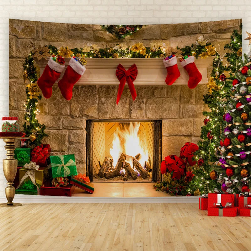 FestiveScape | Tapisserie de Noël Grande