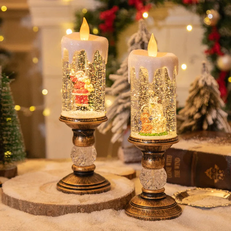 FlameFabulous - Lamps à bougie électroniques de Noël