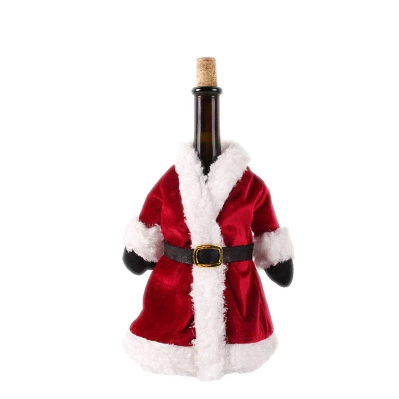 Réchauffeur de vin - Housse de bouteille de vin pour Noël