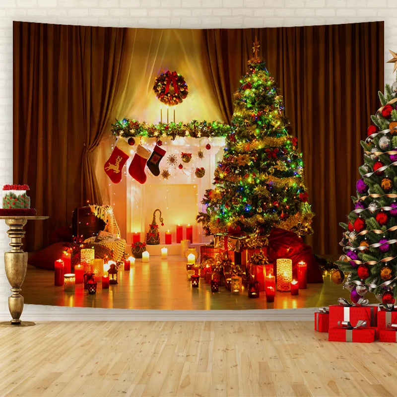 FestiveScape | Tapisserie de Noël Grande