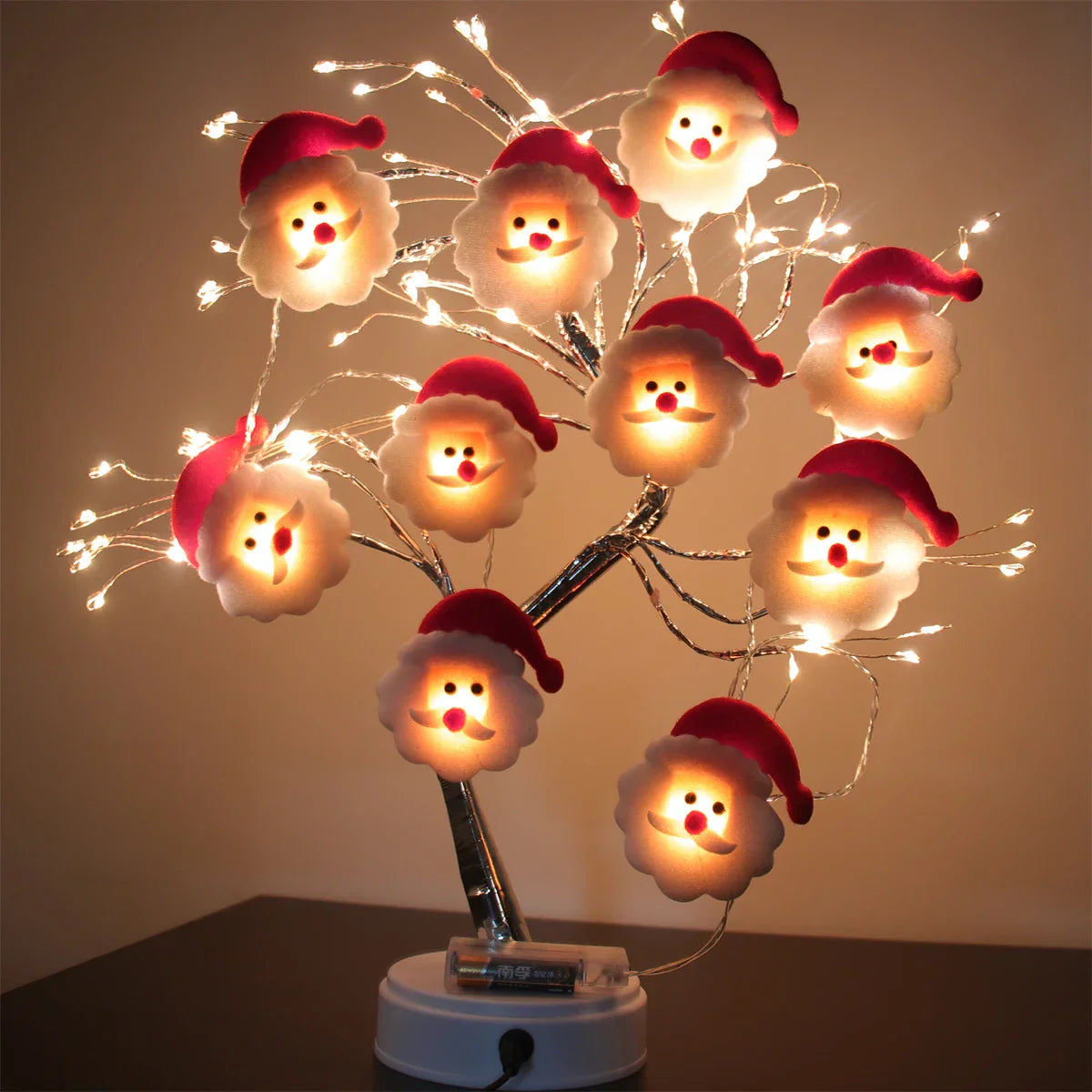 Guirlande lumineuse de Noël SnowmanGlow