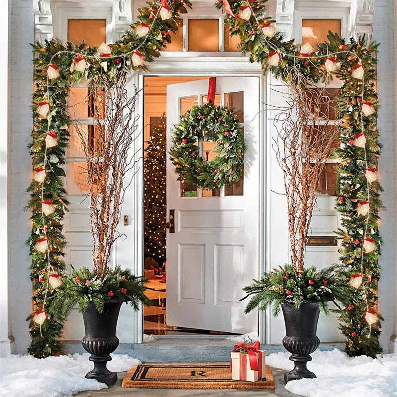 MerryHaven | Décoration de Maison Suspendue LED de Noël