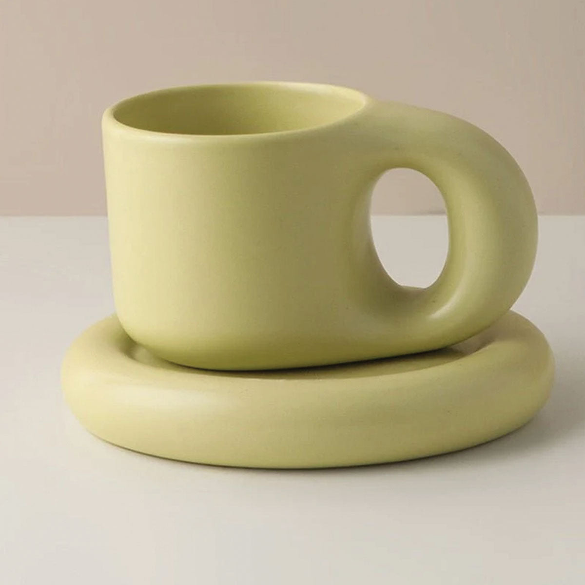 Mug à expresso en céramique épaisse | Élégant, Durable, Parfait pour l'espresso