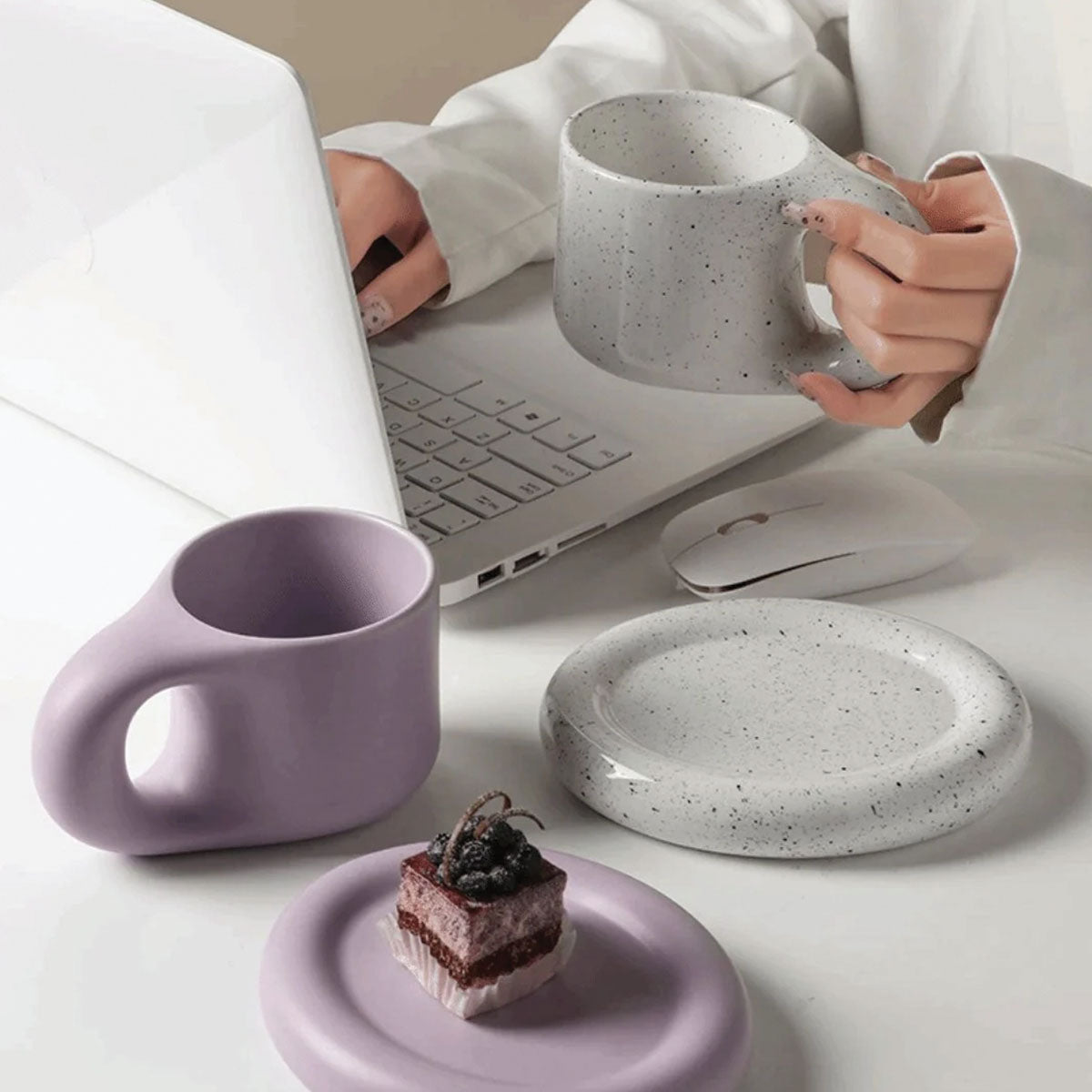 Mug à expresso en céramique épaisse | Élégant, Durable, Parfait pour l'espresso