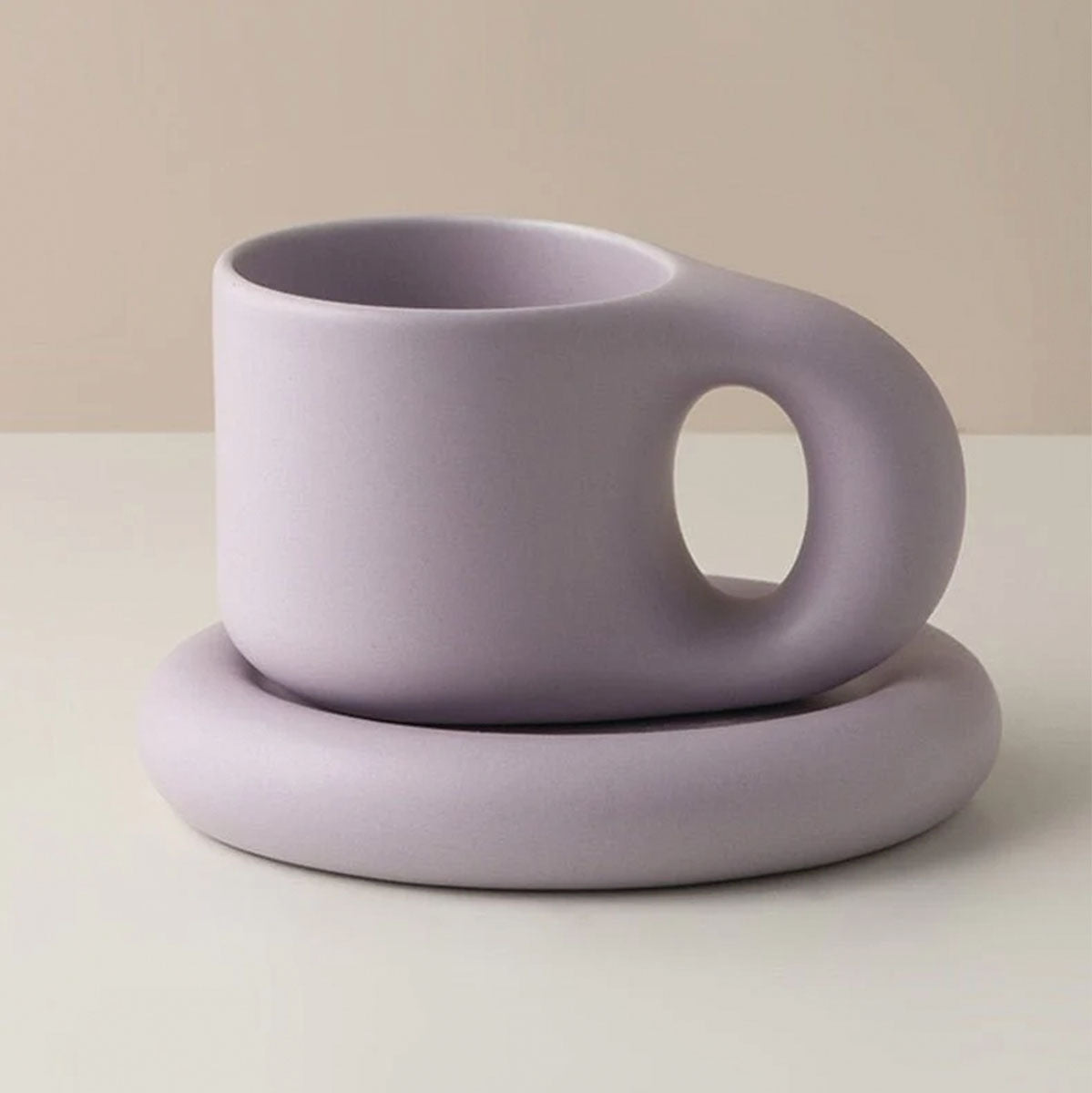 Mug à expresso en céramique épaisse | Élégant, Durable, Parfait pour l'espresso