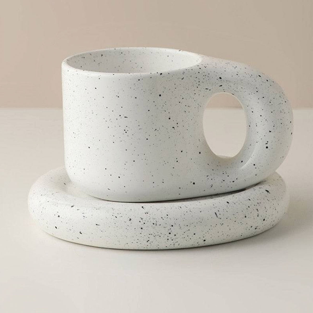 Mug à expresso en céramique épaisse | Élégant, Durable, Parfait pour l'espresso