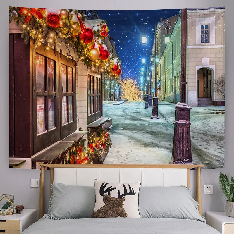 FestiveScape | Tapisserie de Noël Grande