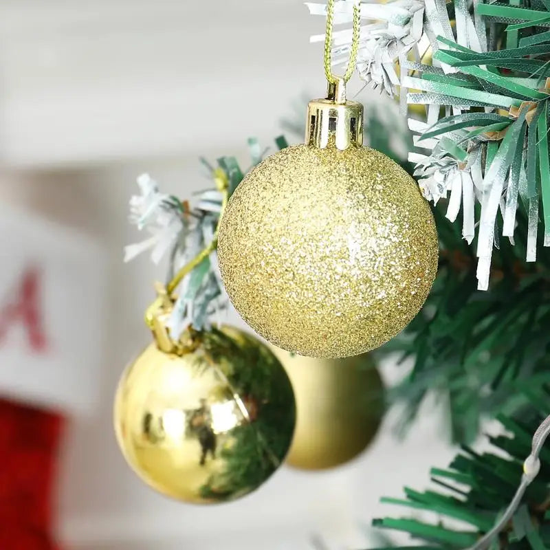 Boules Étincelantes | Ornements de Sapin de Noël à Suspendre
