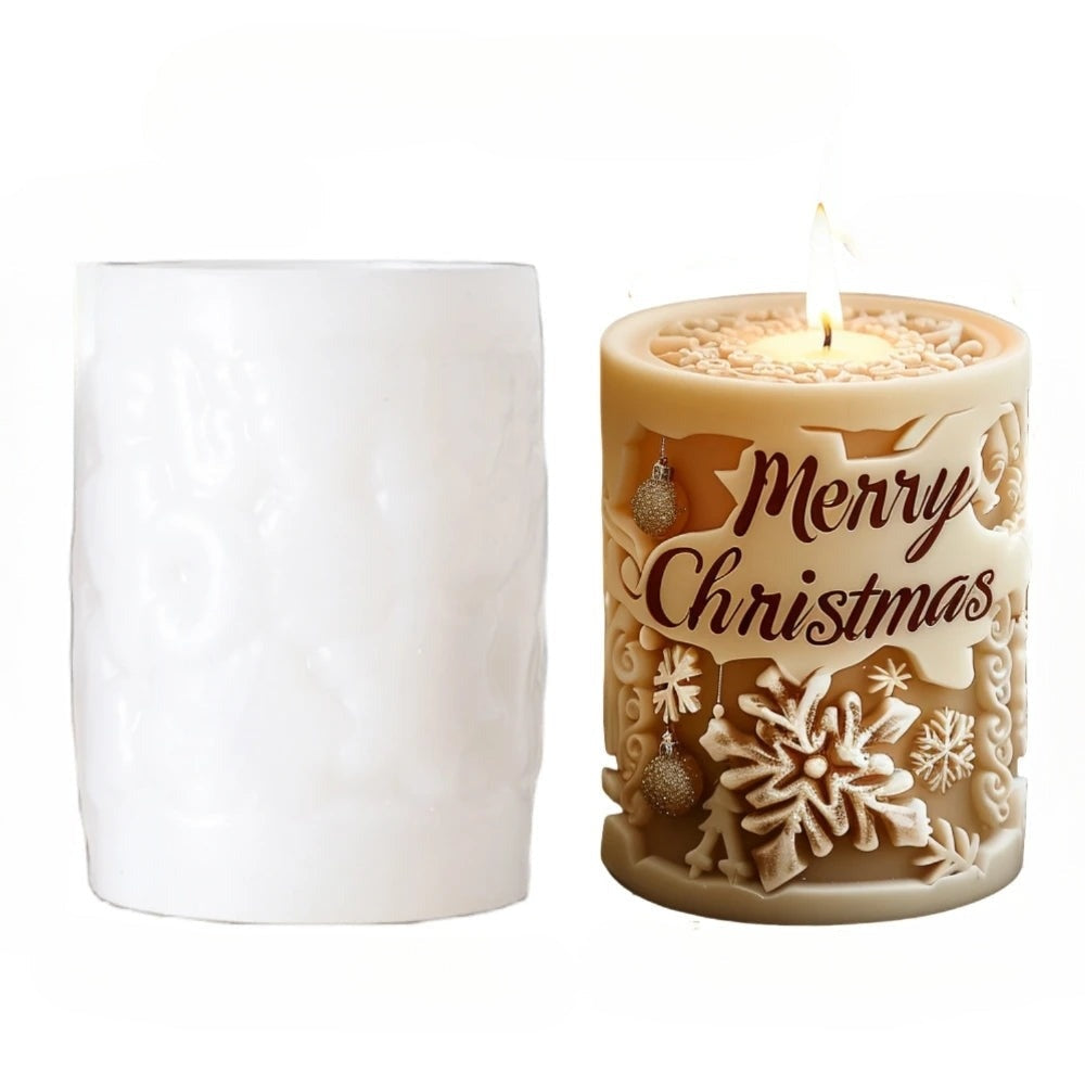 JoyMold – Moule Cylindrique Élégant de Noël