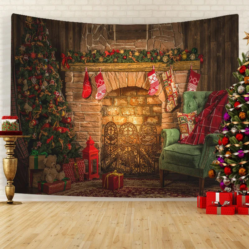 FestiveScape | Tapisserie de Noël Grande