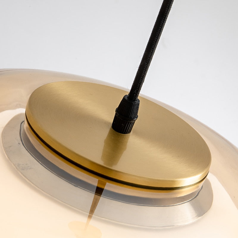 Vela - Luminaires Suspendus LED Modernes | Éclairage à dôme en verre réglable