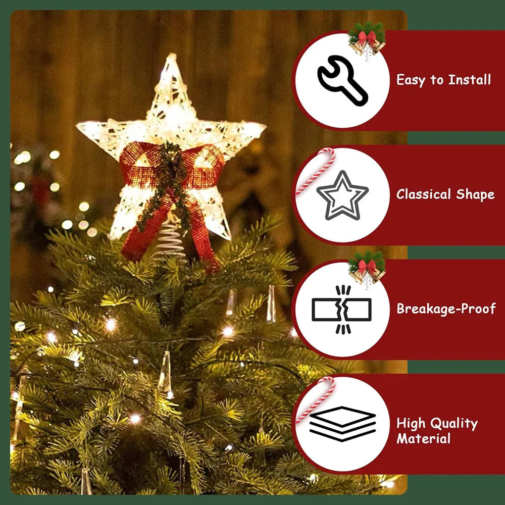 TwinkleTop | Étoile de sapin de Noël