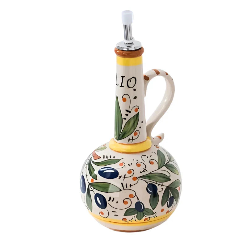 OilMaster - Distributeur d'huile d'olive toscane | Solution de versement élégante et précise pour la cuisine