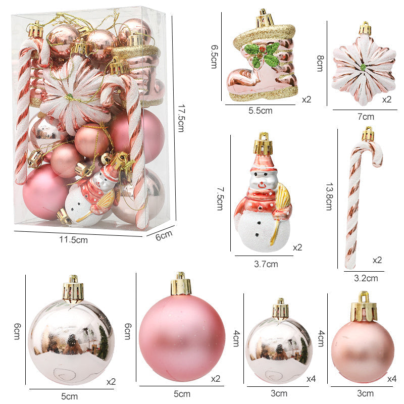 Boules scintillantes | Ornements de sapin de Noël