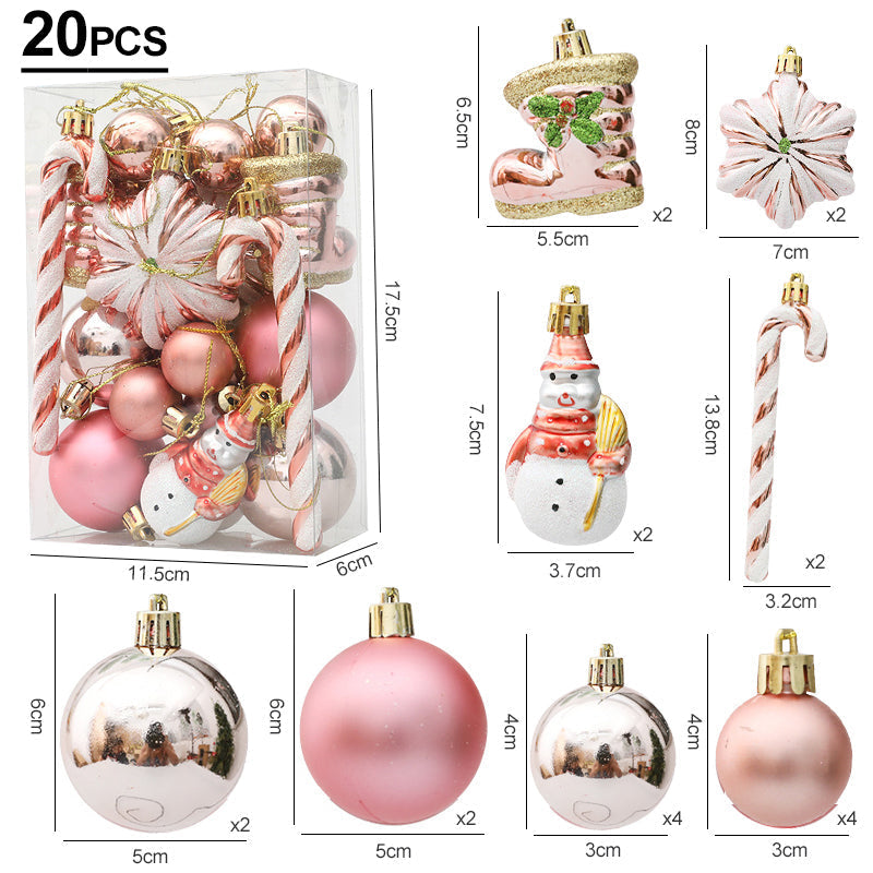 Boules scintillantes | Ornements de sapin de Noël