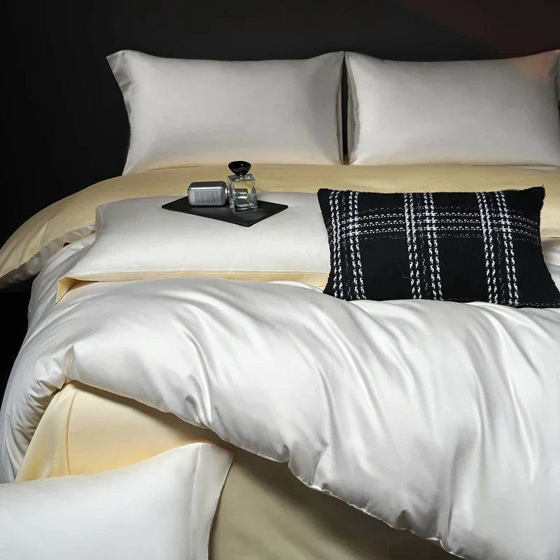 NaturalLuxe | Ensemble de linge de lit en coton