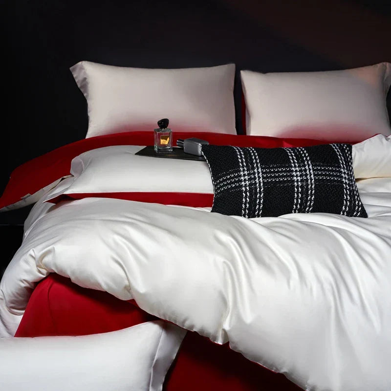 NaturalLuxe | Ensemble de linge de lit en coton