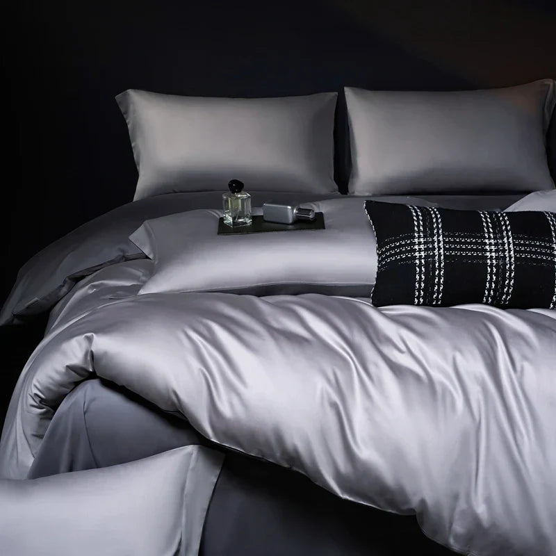 NaturalLuxe | Ensemble de linge de lit en coton
