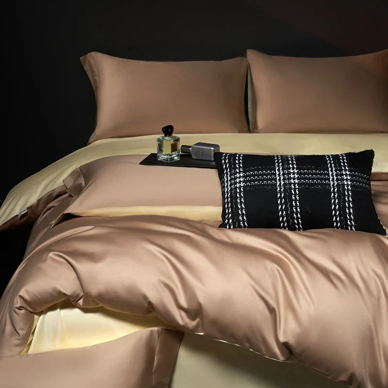 NaturalLuxe | Ensemble de linge de lit en coton