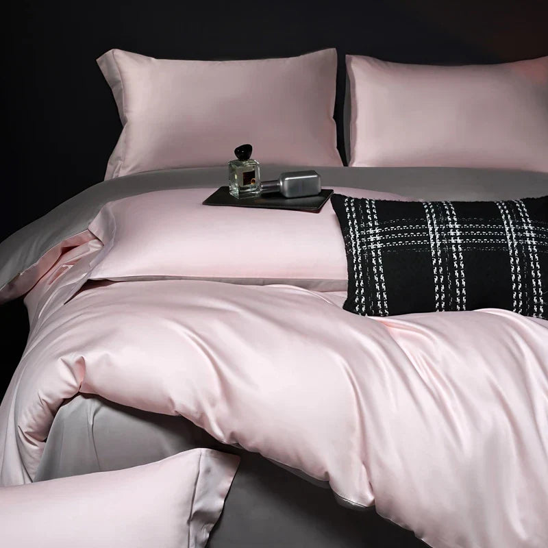 NaturalLuxe | Ensemble de linge de lit en coton