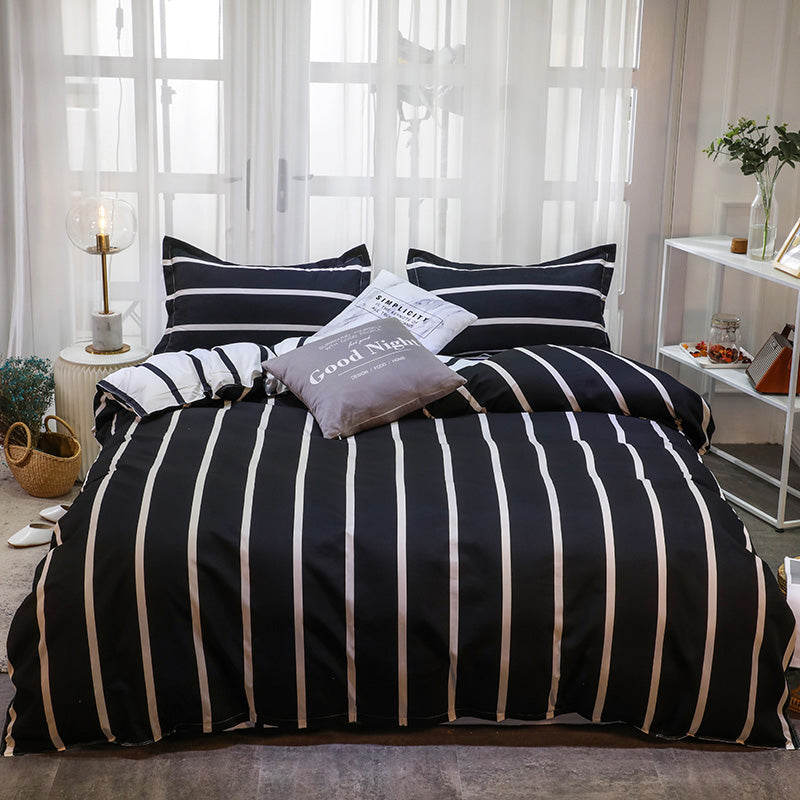 GeoDream | Ensemble de linge de lit moderne avec imprimé