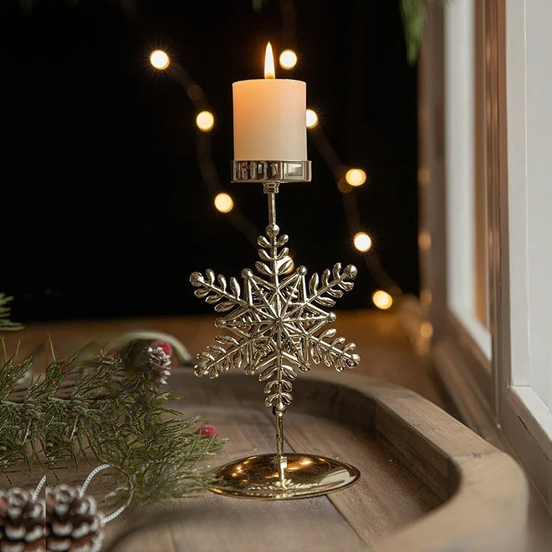 HolidayCharm | Support de bougie pour la table de Noël