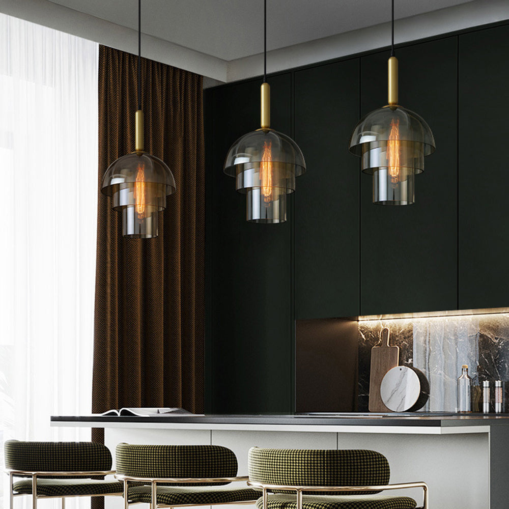 Doma - Luminaires Suspendus en Dôme Modernes | Éclairage pendant contemporain avec câble ajustable