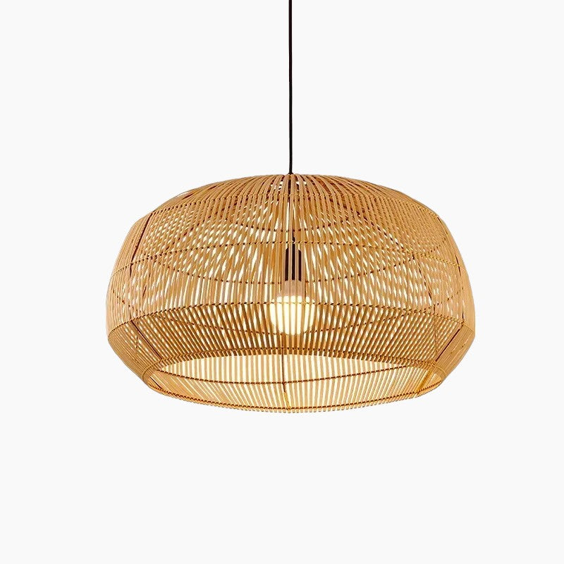 Bambooria - Luminaires Suspendus en Rotin | Éclairage contemporain en bambou naturel fait main
