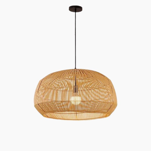 Bambooria - Luminaires Suspendus en Rotin | Éclairage contemporain en bambou naturel fait main