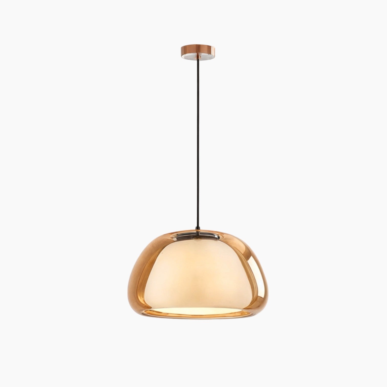Vela - Luminaires Suspendus LED Modernes | Éclairage à dôme en verre réglable