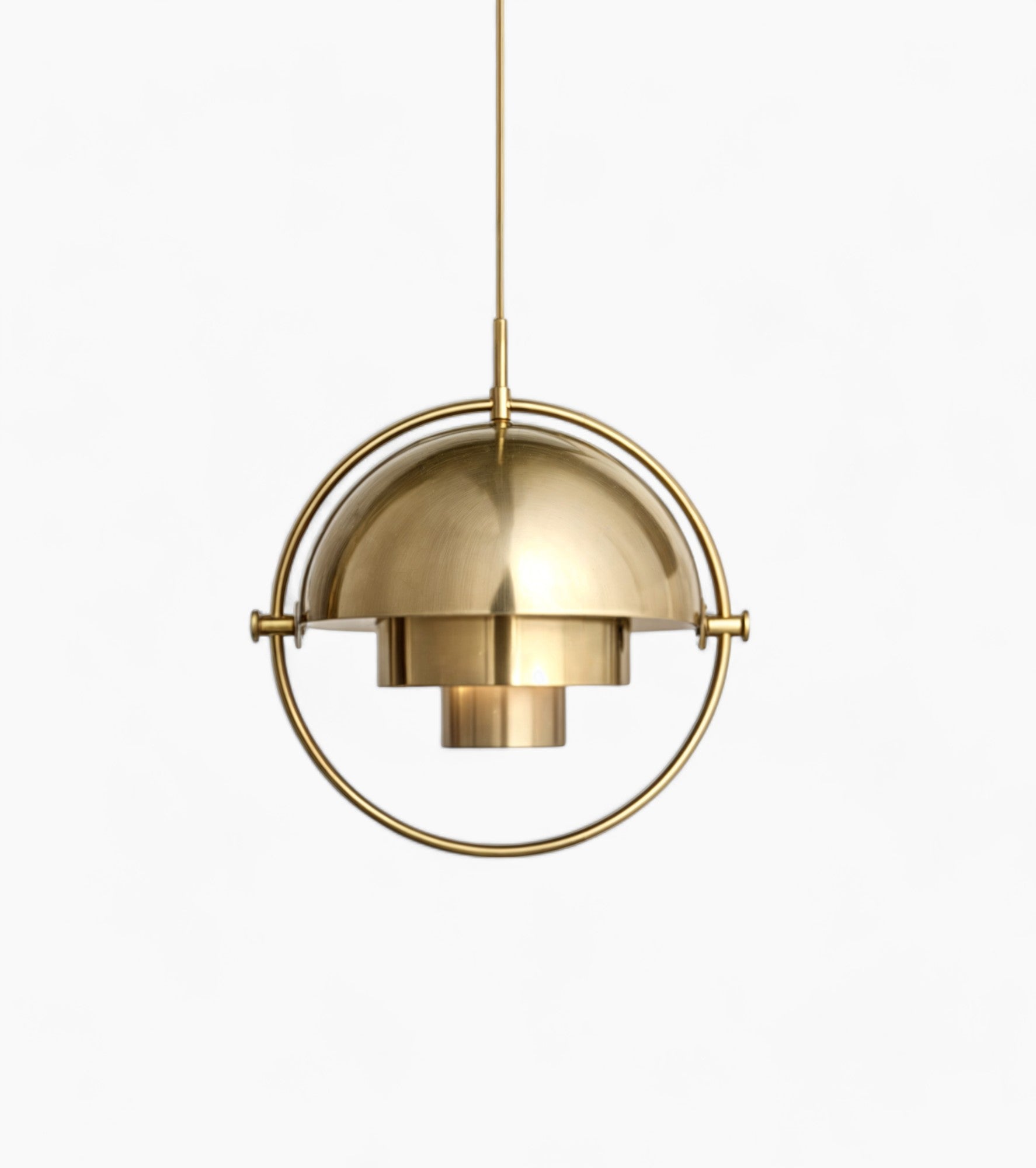 Chromea - Luminaires Suspendus Modernes | Verre et fer avec douille E27 plaquée chrome