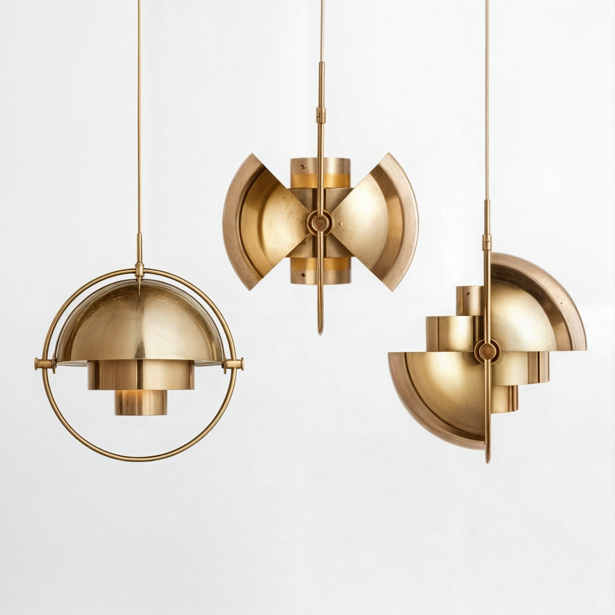 Chromea - Luminaires Suspendus Modernes | Verre et fer avec douille E27 plaquée chrome