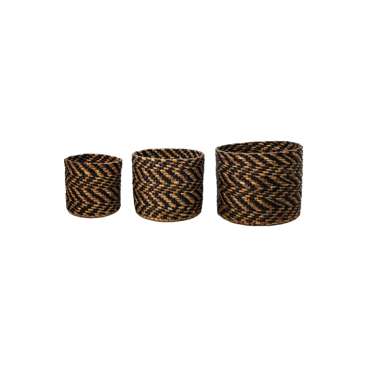Ensemble de 3 paniers stylés | Paniers tissés