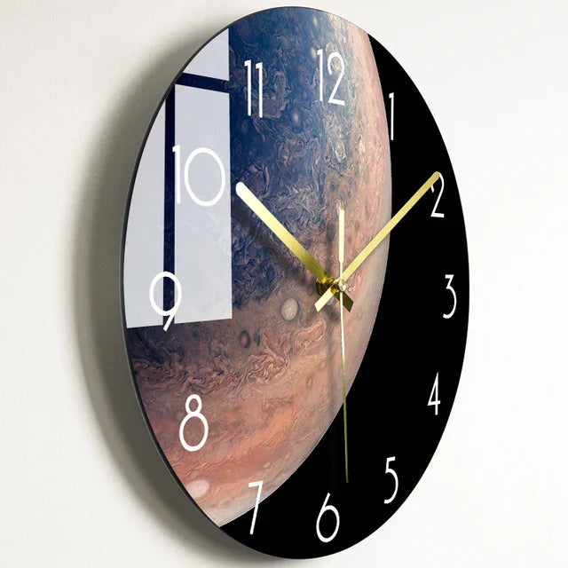 Horloge murale en verre Driven - TimelessUniverse