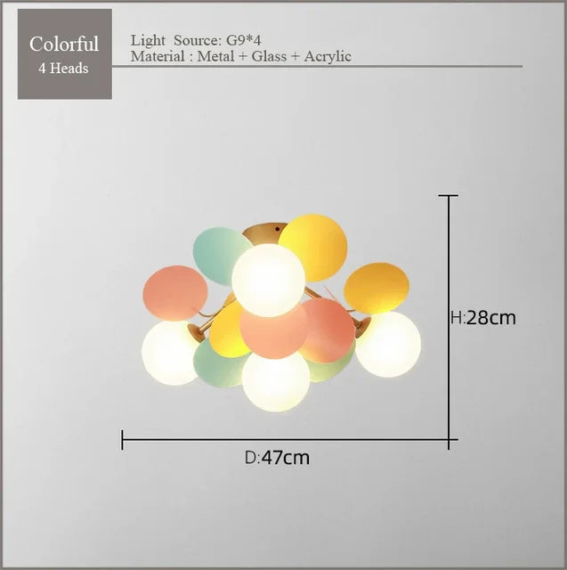 LuxeLineage - Lustre de plafond moderne