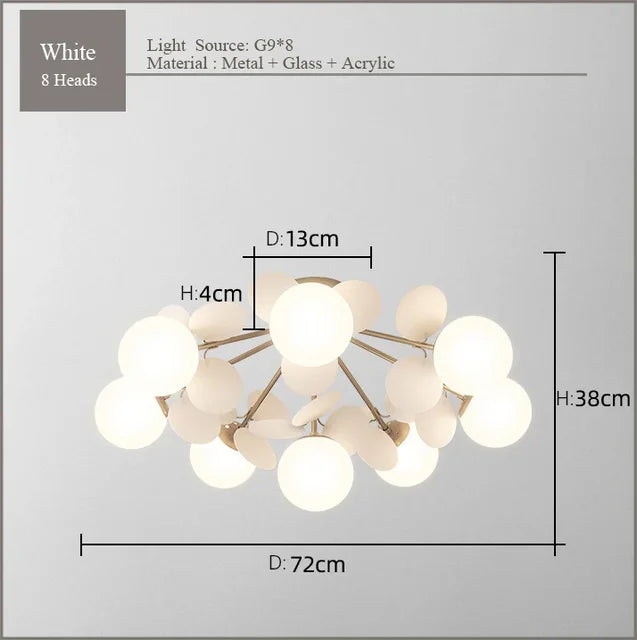LuxeLineage - Lustre de plafond moderne