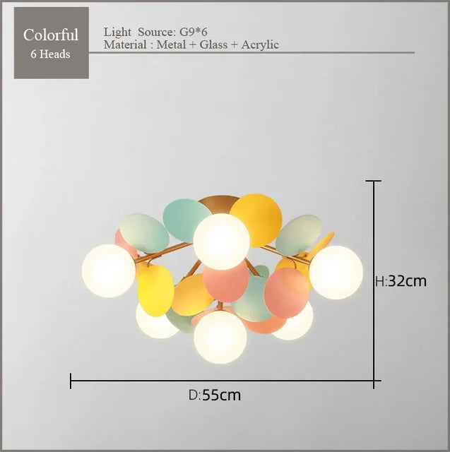 LuxeLineage - Lustre de plafond moderne